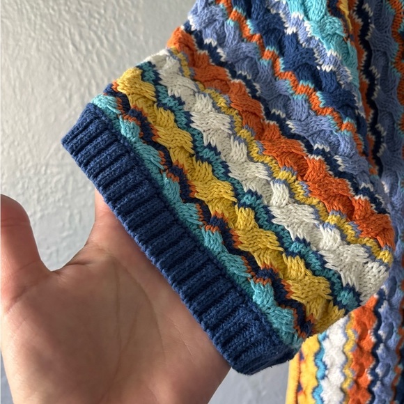 Ruby Rd. | Crochet | Tassel | Colorful | Short Sleeve Sweater | Small - Picture 3 of 10